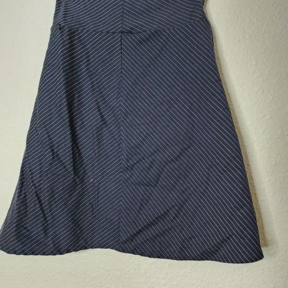 Betabrand Work-It Skort Navy Blue with Stripes Women's Size XS - Picture 6 of 6